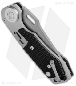 CRKT 4514 HAWK D.O.G. Automatic Conversion Knife (3.5" Bead Blast Serr) -CRKT CRKT 4514 HAWK D.O.G. Auto Conversion BB Serr BHQ 50616 jr side 2
