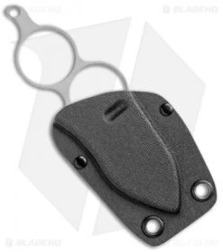 CRKT A.G. Ringer Guthook Fixed Blade Neck Knife (2.375" Satin) 2250 -CRKT CRKT A.G. Ringer Guthook Neck Knife Satin 2250 BHQ 75699 jr sheath