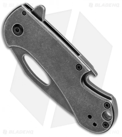 CRKT Bev-Edge Flipper Knife W/ Bottle Opener Black (2.5" Black Stonewash) 4635 2 CRKT Bev-Edge Flipper Knife W/ Bottle Opener Black (2.5" Black Stonewash) 4635 - Image 2