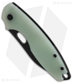 CRKT -CRKT CRKT Blade HQ Exclusive Pillar III FLK Jade G10 3in Black D2 BHQ 141312 td spine