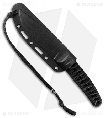 CRKT Burnley Nishi Fixed Blade Knife Black Cord Wrapped (4.5" Black) 2290 2 CRKT Burnley Nishi Fixed Blade Knife Black Cord Wrapped (4.5" Black) 2290 - Image 2