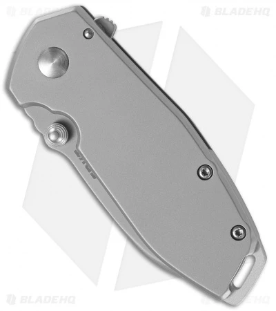 CRKT Burnley Squid Flipper Assisted Opening Knife Silver (2.4" Bead Blast) 2 CRKT Burnley Squid Flipper Assisted Opening Knife Silver (2.4" Bead Blast) - Image 2