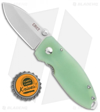 CRKT Burnley Squid Frame Lock Knife Natural G-10 (2.25" SW D2) 4 CRKT Burnley Squid Frame Lock Knife Natural G-10 (2.25" SW D2) - Image 4