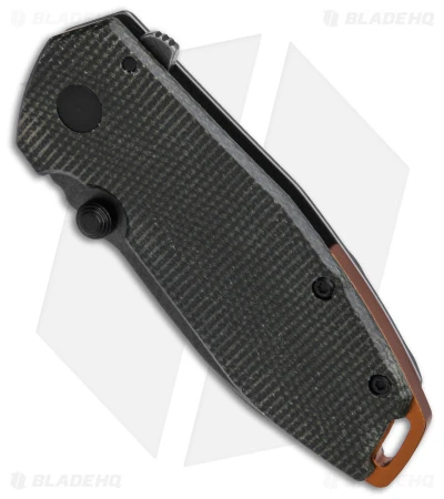 CRKT Burnley Squid Flipper Assisted Opening Knife Green Micarta (2.4" Smokewash) 2 CRKT Burnley Squid Flipper Assisted Opening Knife Green Micarta (2.4" Smokewash) - Image 2