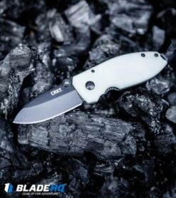 CRKT Burnley Squid Frame Lock Knife Natural G-10 (2.25" Black D2) -CRKT CRKT Burnley Squid Frame Lock Knife Natural G 10 Black D2 BHQ 97159 kp coal web
