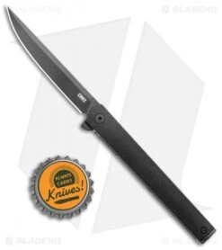 CRKT CEO Flipper Liner Lock Knife Black GRN (3.25" Black) 7 CRKT CEO Flipper Liner Lock Knife Black GRN (3.25" Black) -CRKT CRKT CEO Black Glass Reinforced Nylon LL Black BHQ 138962 jr bottlecap