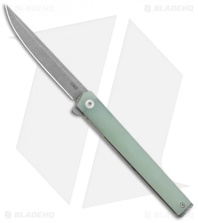 CRKT CEO Exclusive Flipper Liner Lock Knife Natural G-10 (3.25" Stonewash) 1 CRKT CEO Exclusive Flipper Liner Lock Knife Natural G-10 (3.25" Stonewash)
