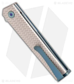 CRKT CEO Microflipper Liner Lock Knife Aluminum (2.36" Satin) 6 CRKT CEO Microflipper Liner Lock Knife Aluminum (2.36" Satin) -CRKT CRKT CEO Microflipper LL Grayish Aluminum Satin BHQ 178654 jr side