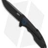 CRKT Caligo Liner Lock Flipper Knife Black Al (3.1" Black) 6215