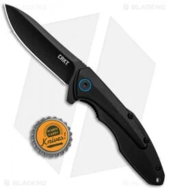 CRKT Caligo Liner Lock Flipper Knife Black Al (3.1" D2 Black) BHQ Exclusive 7 CRKT Caligo Liner Lock Flipper Knife Black Al (3.1" D2 Black) BHQ Exclusive -CRKT CRKT Caligo LL Black Al Black 6215D2 BHQ 95851 jr bottlecap