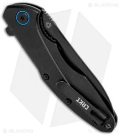 CRKT Caligo Liner Lock Flipper Knife Black Al (3.1" D2 Black) BHQ Exclusive 6 CRKT Caligo Liner Lock Flipper Knife Black Al (3.1" D2 Black) BHQ Exclusive -CRKT CRKT Caligo LL Black Al Black 6215D2 BHQ 95851 jr side