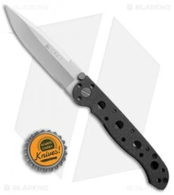 CRKT Carson M16-01F Spear Point Flipper Knife Carbon Fiber (3.1" Satin) 7 CRKT Carson M16-01F Spear Point Flipper Knife Carbon Fiber (3.1" Satin) -CRKT CRKT Carson M16 01F spear point cf satin BHQ 69070 er size