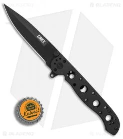 CRKT Carson M16-03KS Frame Lock Flipper Knife (3.55" Black) -CRKT CRKT Carson M16 03KS black BHQ 76689 er bottlecap