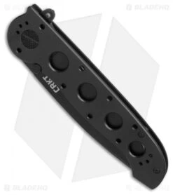 CRKT Carson M16-04KS Tanto Frame Lock Flipper Knife (3.87" Black) -CRKT CRKT Carson M16 04KS Tanto black BHQ 76690 er spine