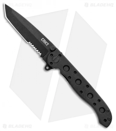 CRKT Carson M16-10KZ Tanto Flipper Knife Black GFN (3" Black Serr) 1 CRKT Carson M16-10KZ Tanto Flipper Knife Black GFN (3" Black Serr)