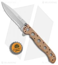 CRKT Carson M16-13ZM Desert Spear Point Flipper Knife (3.5" Bead Blast Serr) 7 CRKT Carson M16-13ZM Desert Spear Point Flipper Knife (3.5" Bead Blast Serr) -CRKT CRKT Carson M16 13ZM Desert SP BB Serr BHQ 8981 jr bottlecap