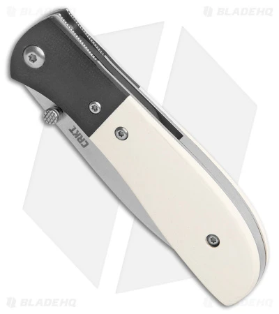 CRKT Carson M4-02M Liner Lock Knife W/ G-10 Bolster (3.25" Satin) 2 CRKT Carson M4-02M Liner Lock Knife W/ G-10 Bolster (3.25" Satin) - Image 2