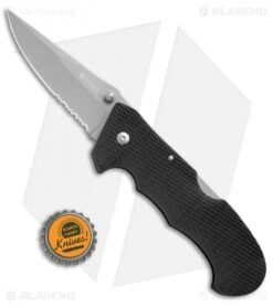 CRKT Cascade Lockback Folding Knife (3.5" Bead Blast Serr) 7 CRKT Cascade Lockback Folding Knife (3.5" Bead Blast Serr) -CRKT CRKT Cascade LB BB Serr 6914 BHQ 72002 jr bottlecap