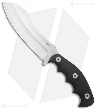 CRKT Catchall Fixed Blade Knife Rubberized GRN (5.5" Satin) 1 CRKT Catchall Fixed Blade Knife Rubberized GRN (5.5" Satin)