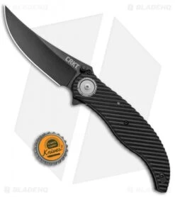 CRKT Clever Girl Folder Deadbolt Lock Knife Black G-10 (4" Black) 2640 -CRKT CRKT Clever Girl Folder Black Black 2640 BHQ 99493 jr bottlecap