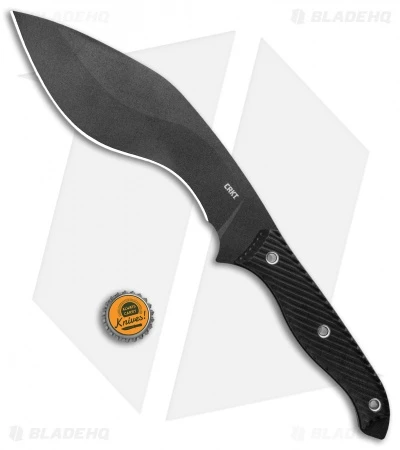 CRKT Clever Girl Kukri Fixed Blade Knife Black G-10 (7.75" Black) 4 CRKT Clever Girl Kukri Fixed Blade Knife Black G-10 (7.75" Black) - Image 4