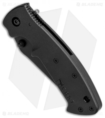 CRKT Crawford Kasper Liner Lock Knife Black Zytel (3.1" Black) 6772K 2 CRKT Crawford Kasper Liner Lock Knife Black Zytel (3.1" Black) 6772K - Image 2