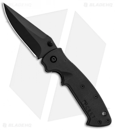 CRKT Crawford Kasper Liner Lock Knife Black Zytel (3.1" Black) 6772K 1 CRKT Crawford Kasper Liner Lock Knife Black Zytel (3.1" Black) 6772K