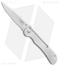 CRKT Crawford Offbeat Lockback Knife Stainless Steel (3.52" Satin) 7730