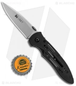 CRKT Crawford Point Guard Liner Lock Knife (2.75" Bead Blast) 6752 -CRKT CRKT Crawford PG LL BB 6752 BHQ 87726 jr bottlecap