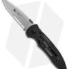 CRKT Crawford Point Guard Liner Lock Knife (3.5" Bead Blast Serr) 6762