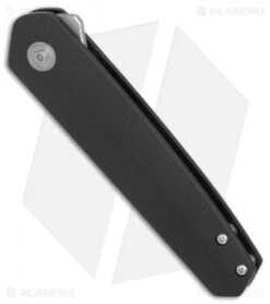 CRKT Cuatro Liner Lock Flipper Knife Black G-10 (3.1" Bead Blast) 7090 -CRKT CRKT Cuatro Black G10 bb BHQ 76684 er spine