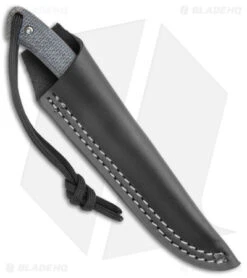 CRKT Folts Biwa Fixed Blade Knife Black Resin Infused Fiber (3" Satin) -CRKT CRKT Folts Biwa Fixed Blade Black Resin Infused Fiber BHQ 176876 jr sheath