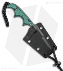 CRKT Folts Minimalist Bowie Fixed Blade Knife (2.15" Bead Blast) 7 CRKT Folts Minimalist Bowie Fixed Blade Knife (2.15" Bead Blast) -CRKT CRKT Folts Minimalist Bowie Neck Knife Black Green Micarta BB 2387 BHQ 7033 jr sheath