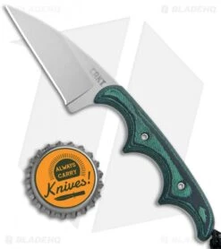 CRKT Folts Minimalist Fixed Blade Neck Knife Micarta (2" Bead Blast) 2385 7 CRKT Folts Minimalist Fixed Blade Neck Knife Micarta (2" Bead Blast) 2385 -CRKT CRKT Folts Minimalist Neck Knife Black Green Micarta BB 2385 BHQ 4592 jr bottlecap