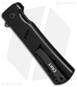 CRKT Goken Field Strip Knife Black G-10 (3.6" Black) 2920 -CRKT CRKT Goken Field Strip Black G 10 2920 BHQ 76677 jr side