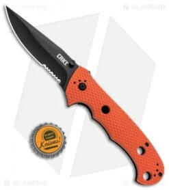 CRKT Hammond Cruiser LAWKS Liner Lock Knife Orange (3.75" Black Serr) 7914ORB 7 CRKT Hammond Cruiser LAWKS Liner Lock Knife Orange (3.75" Black Serr) 7914ORB -CRKT CRKT Hammond Cruiser Orange Black Serr CR7914ORB BHQ 87150 jr bottlecap 2