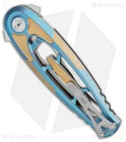 CRKT Hirin Liner Lock Knife Titanium (3.5" Satin M390) 5042 7 CRKT Hirin Liner Lock Knife Titanium (3.5" Satin M390) 5042 -CRKT CRKT Hirin Frame Lock Knife 3.5in Satin 5042 BHQ 113913 LS Side