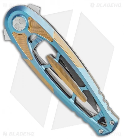 CRKT Hirin Liner Lock Knife Titanium (3.5" Satin M390) 5042 2 CRKT Hirin Liner Lock Knife Titanium (3.5" Satin M390) 5042 - Image 2