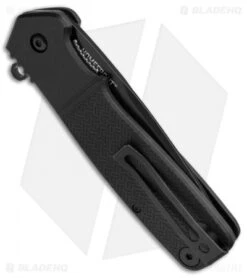 CRKT Homefront Tactical Tanto Field Strip Knife Black (3.5" Black Serr) K260KKS -CRKT CRKT Homefront Tactical Tanto LL Black Black Serr K260KKS BHQ 51833 jr side
