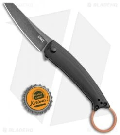 CRKT Ibi Liner Lock Folding Knife Black G-10 (2.75" Black) 7150 -CRKT CRKT Ibi LL Black G 10 Black 7150 BHQ 119359 jr bottlecap
