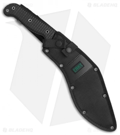 CRKT Johnson KUK Tactical Kukri Fixed Blade Knife (10.56" Black) 2742 3 CRKT Johnson KUK Tactical Kukri Fixed Blade Knife (10.56" Black) 2742 - Image 3