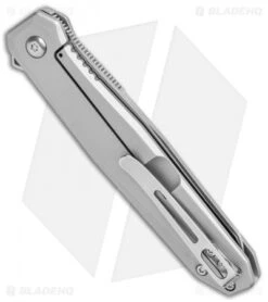 CRKT Ken Onion Facet Frame Lock Spring Assisted Flipper Knife (3.4" Satin) 6 CRKT Ken Onion Facet Frame Lock Spring Assisted Flipper Knife (3.4" Satin) -CRKT CRKT Ken Onion Facet FL Reverse Tanto Flipper Satin BHQ 138947 jr side