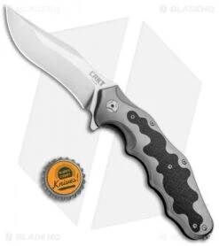 CRKT Ken Onion Motley Flipper Knife Carbon Fiber/Ti (Satin) K210CFXP -CRKT CRKT Ken Onion Motley CF Ti Satin K210CFXP BHQ 92296 jr bottlecap