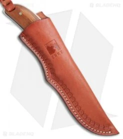 CRKT Kilbuck Signature Fixed Blade Knife Bamboo (3.3" Mirror) 2810 -CRKT CRKT Kilbuck signature bamboo mirror 2810 BHQ 69083 er sheath