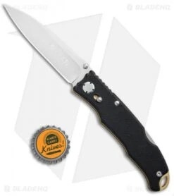 CRKT Lake Laredo Lockback Knife Black G-10 (3.25" Satin) 7265 -CRKT CRKT Lake Laredo LB Black G 10 Satin 7265 BHQ 76581 jr bottlecap