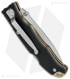 CRKT Lake Laredo Lockback Knife Black G-10 (3.25" Satin) 7265 -CRKT CRKT Lake Laredo LB Black G 10 Satin 7265 BHQ 76581 jr side