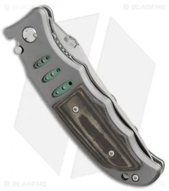 CRKT Lake Sentinel Liner Lock Folding Knife Micarta/Blue (3.3" Satin) 7122M -CRKT CRKT Lake Sentinel micarta blue satin 7122M BHQ 69072 er side