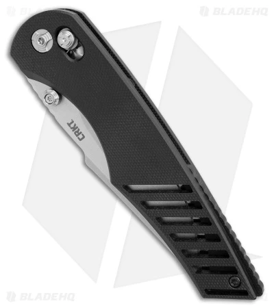 CRKT Lerch Definitive Crossbar Knife G-10 Black (3.7" Stonewash) 3820 2 CRKT Lerch Definitive Crossbar Knife G-10 Black (3.7" Stonewash) 3820 - Image 2