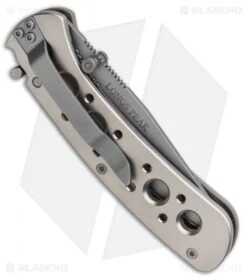 CRKT Long's Peak Liner Lock Knife Alloy (2.8" Bead Blast) 6602N 6 CRKT Long's Peak Liner Lock Knife Alloy (2.8" Bead Blast) 6602N -CRKT CRKT Longs Peak LL Alloy BB 6602N BHQ 87020 jr side
