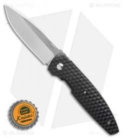 CRKT Lucas Burnley Aux Liner Lock Folding Knife Black (3.25" Satin) 1220 -CRKT CRKT Lucas Burnley Aux Liner Lock Folding Knife Black 3.25 Satin 1220 BHQ 51815 LS Bottlecp